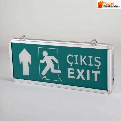 Cata CT-9174 Exit Çıkış Armatürü Ledli 3 Saat Akülü